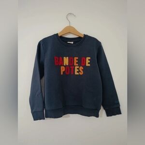 Colorful Text Sweatshirt